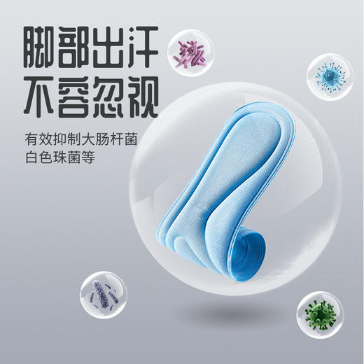 「9.9到手6双！轻盈柔软」鞋垫久站不累吸汗防痛舒适鞋垫柔软运动弹减震按摩男女鞋垫 商品图2