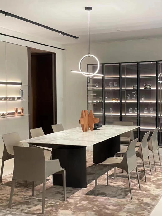 林哈 长餐桌 | 台面、底座材质可选，详询客服 商品图3