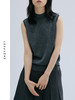 2024AW 精纺羊绒无袖半高领套头衫 商品缩略图2