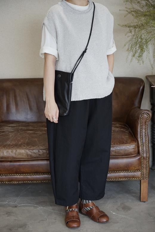 Atelier d'antan3色丝绵背心 商品图5