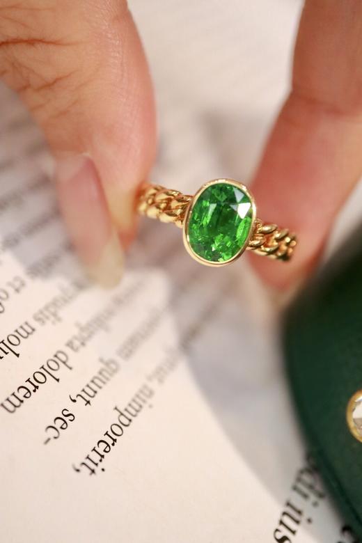 1.183ct 沙弗莱戒指 商品图3