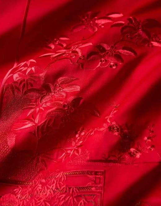 6F堂皇家纺 囍嫁系列-瑞锦华庭六件套 商品图3