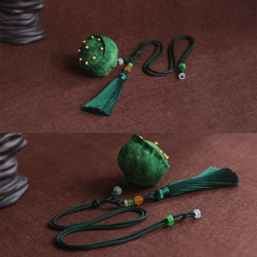 教师节香包香囊diy手工材料包艾草莲蓬荷包空袋刺绣车载挂件礼物 商品图2