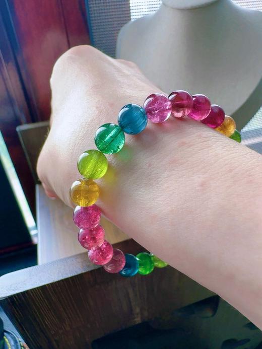 15.68g 7.2mm 碧玺手链 商品图7