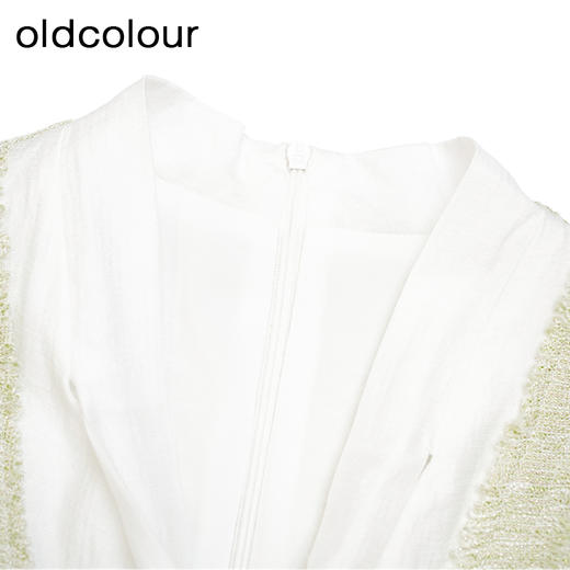 oldcolour夏季新款法式泡泡袖甜美温柔风显瘦气质裙女GP21101771 商品图2