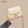 菱格小方包 | VINEY含牛皮时尚百搭高级感单肩斜挎包精致优雅小金球女包4426 商品缩略图8