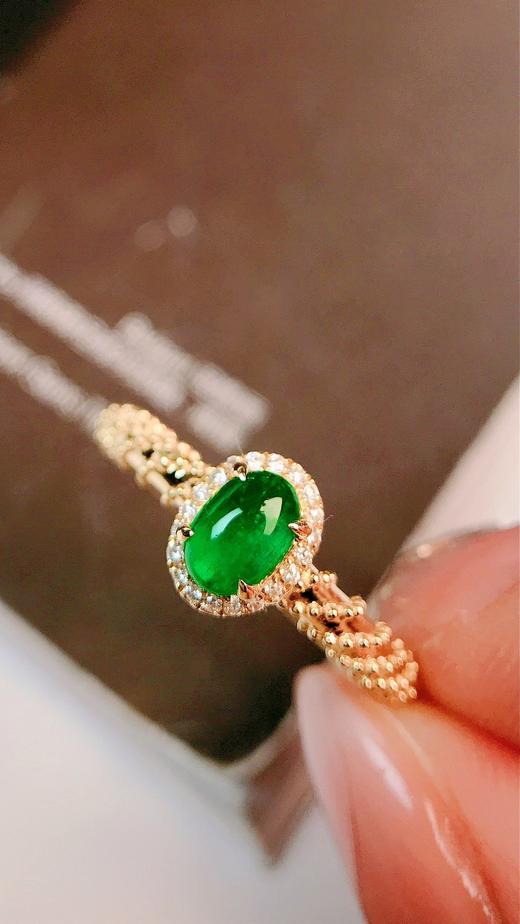 0.45ct 祖母绿戒指 商品图3