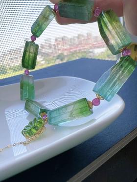 23.72g 原石碧玺手链