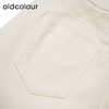oldcolour白色牛仔裤春季新款高腰显瘦通勤九分直筒裤女P11113418 商品缩略图3