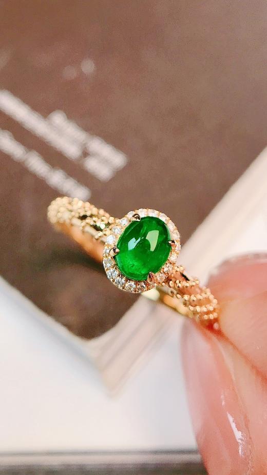 0.47ct 祖母绿戒指 商品图3