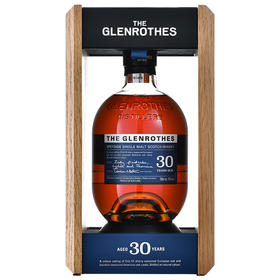 格兰露思30年 苏格兰单一麦芽威士忌700ml