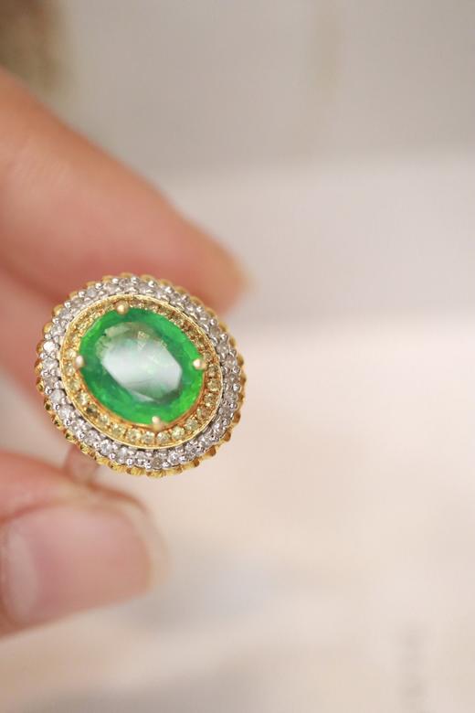 2.44ct 祖母绿戒指 商品图2