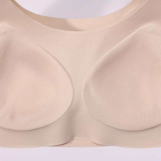 都市丽人内衣Vbra泳布中厚文胸背心式无排扣无钢圈LBT6N7 商品图7