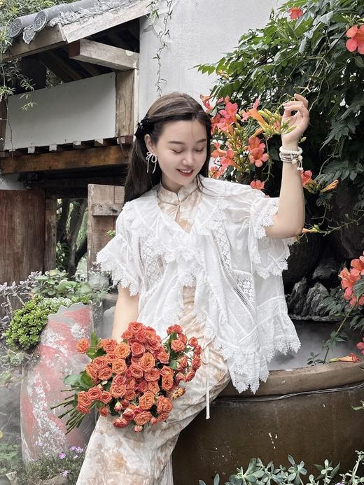 不退换「蝶恋珠」手工串珠耳饰|现货 商品图1