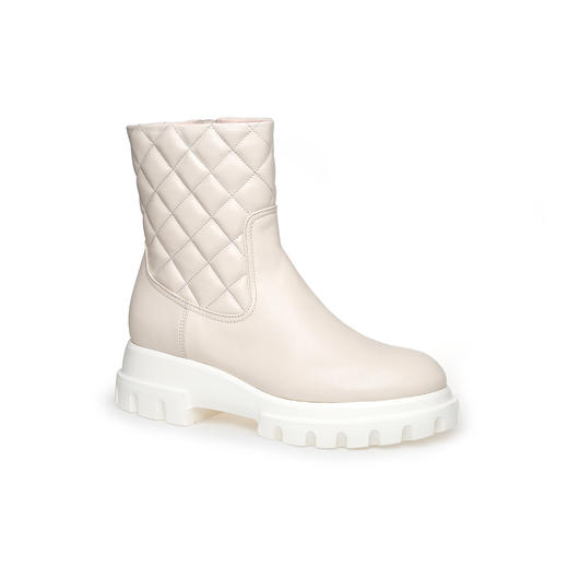 豪麟名鞋AGL女鞋短靴羊皮革AG756595N白色 商品图0