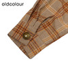 oldcolour格子衬衫秋季新款宽松显瘦长袖通勤上衣女O33013323 商品缩略图3