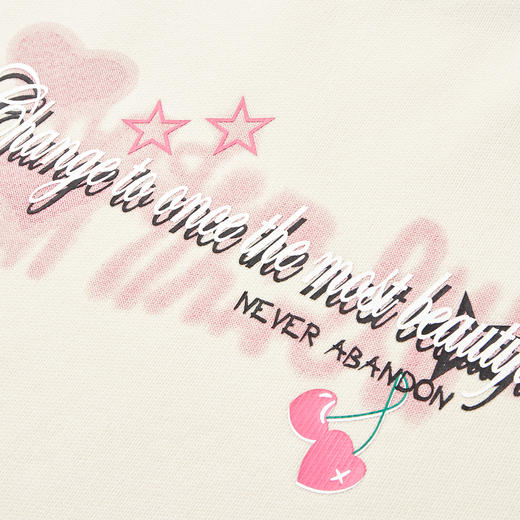 【MQD】童装女大童春新款学院风休闲亲肤运动撞色宽松圆领卫衣 商品图4