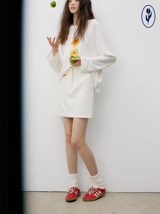 shyshystill/shy202404022/不易皱面料双口袋带防走光裤裙 商品图1