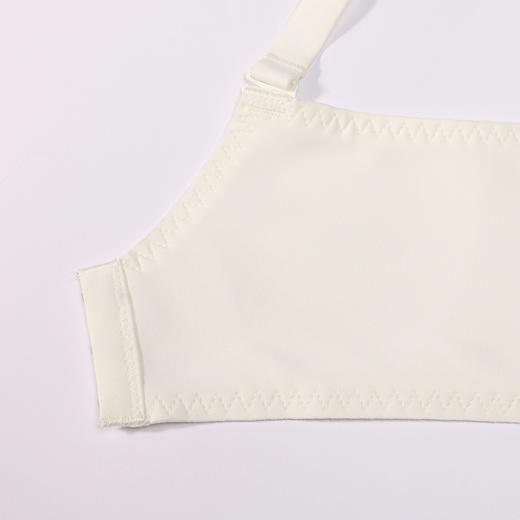 都市丽人内衣自然舒适常规文胸蕾丝薄文胸3/4杯三排扣无钢圈LBT2T7 商品图6