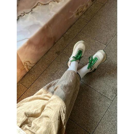 【包邮发顺丰】62250 洛诗琳新款撞色耐看超轻便百搭阿甘拼色运动鞋TKK0082 商品图9