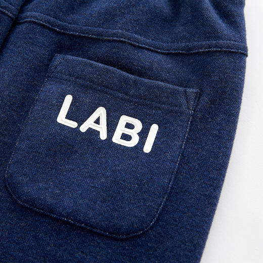 拉比-童衣类（秋）H4艺术束口长裤深蓝(PH) 商品图5