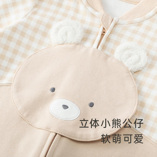 英氏婴儿哈衣睡衣男女宝宝长袖连体衣家居服春秋YZJAJ1P010A 商品图3