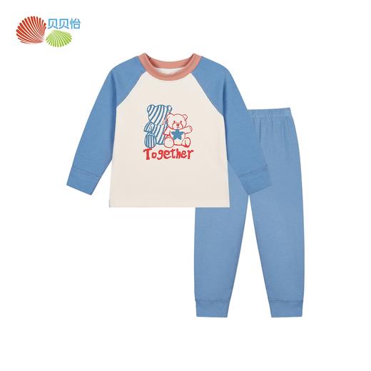 贝贝怡男童春秋套头套装家居服ZB3DT037
 商品图4