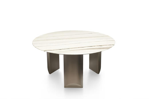 楔子 圆餐桌 | 台面、底座材质可选，详询客服 商品图1