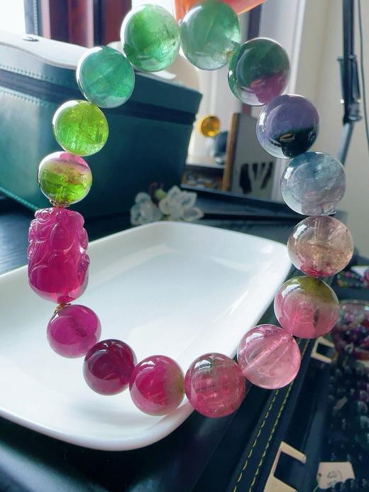 53.9g 12.5mm 碧玺手链 商品图3