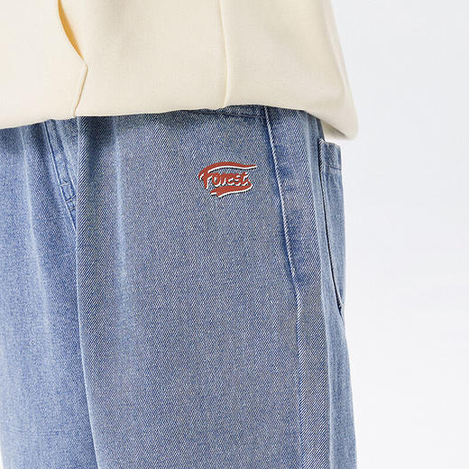 【MQD】童装男大童春新款学院风潮酷休闲牛仔长裤 商品图1