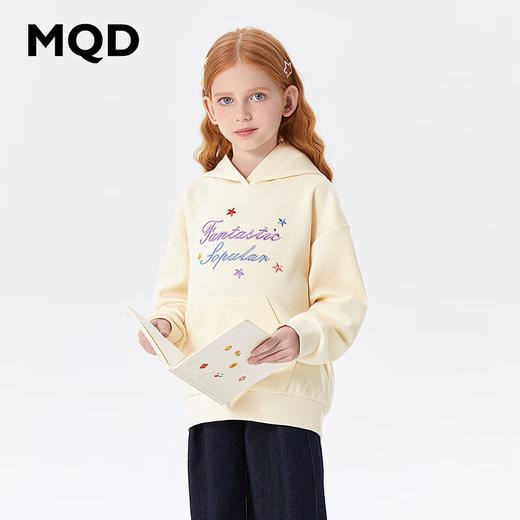 【MQD】童装男大童春新款学院风卡通休闲运动连帽卫衣 商品图1