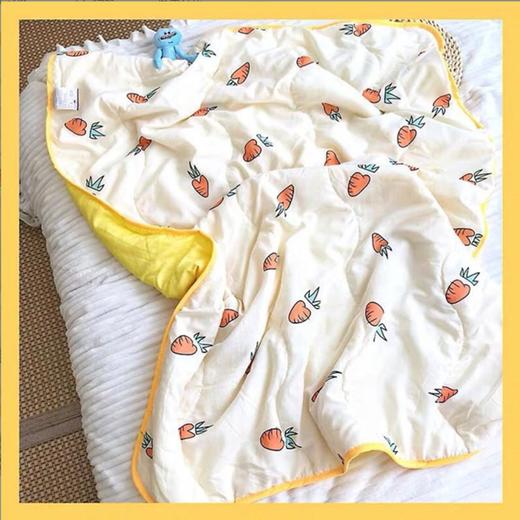 【冰淇淋夏凉被，守护一夏】儿童夏凉被空调被婴儿被子，柔软细腻丝滑体验，宝宝薄款夏被单人幼儿园午睡小被子QQ 商品图3
