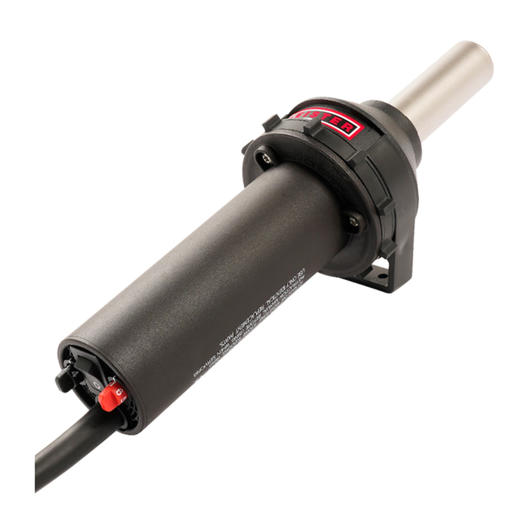 LEISTER莱丹热风枪 HOT JET S  20-600℃无级小型调温屋面工程 / 篷布广告焊接适用,国标插头 订货号138.414 商品图2