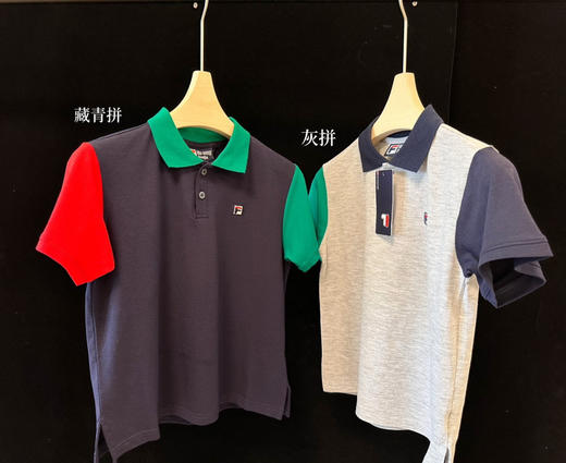 儿童拼色polo（锁 商品图3