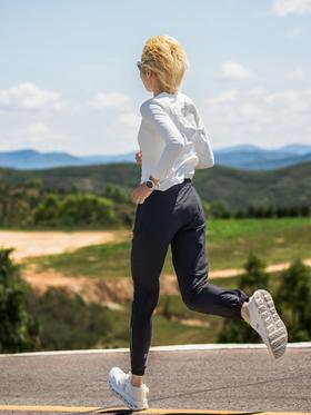 BODYWIT飞羽女弹力跑步长裤