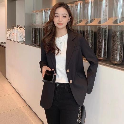 ImPresionismo气质通勤垫肩西装 | 挺阔有型 手感柔滑紧密 松弛干练 通勤百搭 商品图4