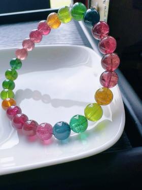 15.68g 7.2mm 碧玺手链