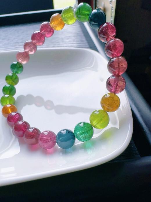 15.68g 7.2mm 碧玺手链 商品图0