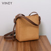 水桶包 | VINEY牛皮腋下斜跨单肩包大容量高级感包包女小众手提包6646 商品缩略图6