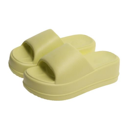 【一双颜值与柔软并存的舒适凉拖鞋】高弹踩屎感EVA厚底时尚松糕拖鞋，它有多轻就有多软，凉鞋沙滩鞋增高7CM女夏季百搭外穿QQ 商品图4