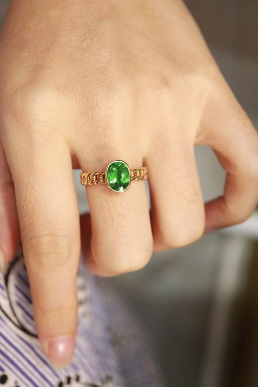 1.183ct 沙弗莱戒指 商品图2