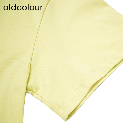 oldcolour夏季新款美式短袖短款T恤女宽松休闲短款上衣P23021371 商品图4