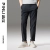 PINLI品立秋季新款男士修身百搭纯色直筒休闲长裤GD242417335 商品缩略图4