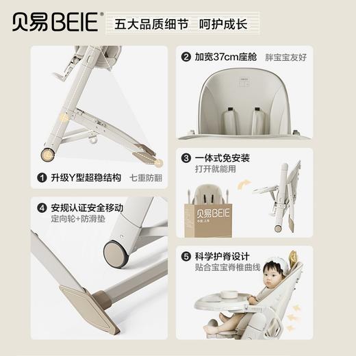 【品牌直发】贝易皇室餐椅 商品图1