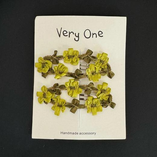 very one 进口木马缎带 水滴夹对夹 商品图6