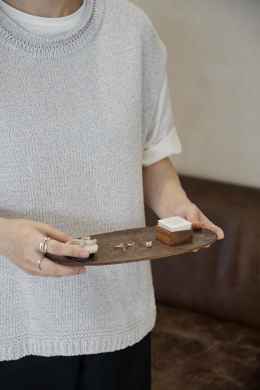 Atelier d'antan3色丝绵背心 商品图4