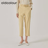 oldcolour春季新款职业通勤直筒七分西装休闲裤女O13073313 商品缩略图0