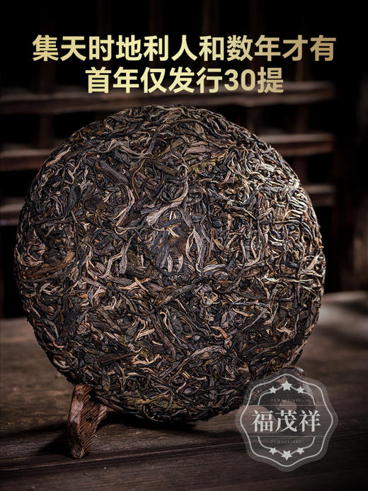 【四大天王】【勐海天王】品牌高端系列 张大师独创5421制茶体系 2024年春茶勐海茶区普洱茶生茶古树拼配茶饼357g*5饼 礼盒装 商品图3