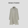 ROMI STUDIO“张弛有度”轻量化100%高密棉肌理感风衣外套 431W5016 商品缩略图1