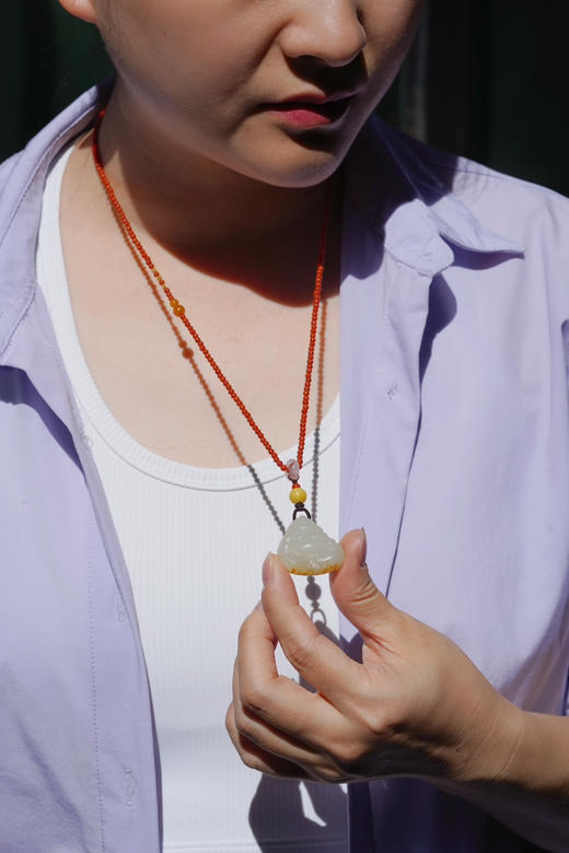 和田玉专场｜小弥勒·有靠山 商品图7